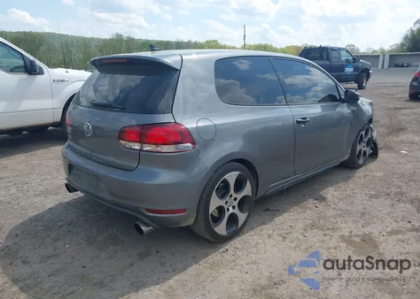 2011 Volkswagen Gti 2-Door из США, поврежденный, VIN WVWFD7AJ6BW284006